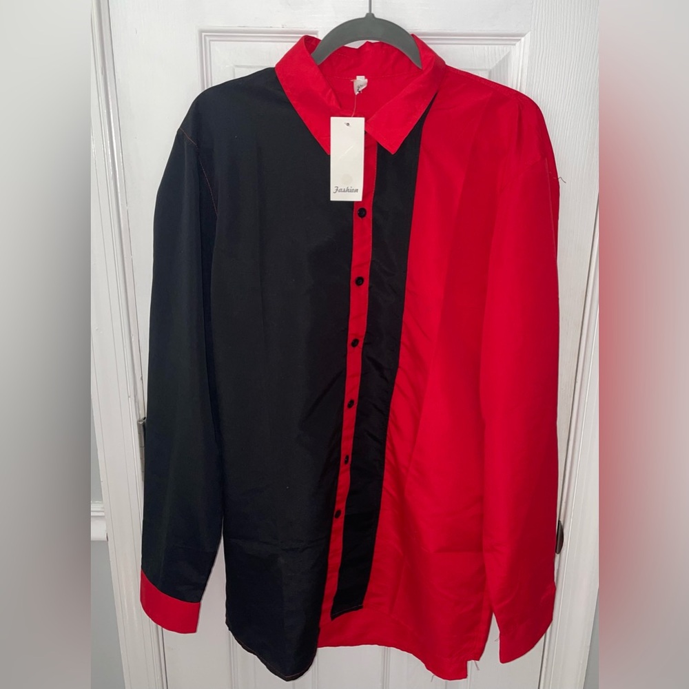 Amazon button up dress shirt size 3XL